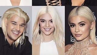 Rob Kardashian Goes Blond for a Game of ‘Who Wore It Best?’ With His Sisters