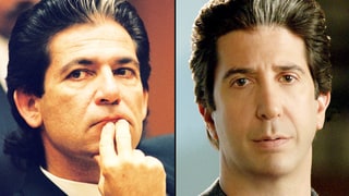 Robert Kardashian and David Schwimmer