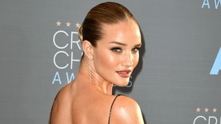 Rosie Huntington-Whiteley Embraces Her Tan Lines in Open-Backed Dress on the Red Carpet