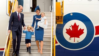 Prince William, Duchess Kate, Prince George and Princess Charlotte Arrive in Canada for Royal Tour: Pics