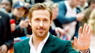 Here's Ryan Gosling Smoldering From All Angles in a Dark Green Suit, Because It's Friday