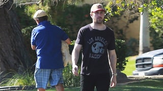 Ryan Gosling Rescues a Puppy in the Middle of a Busy Road: See the Photos