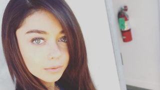 Sarah Hyland Is Ready for Dirty Dancing: See Her Long, Dark Extensions