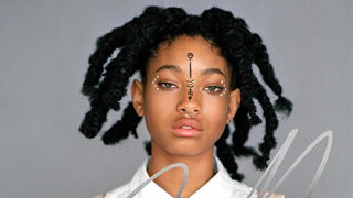 Willow Smith Covers CR Fashionbook in Corset, Drawn-On Makeup