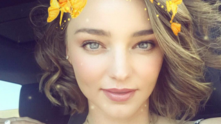 Miranda Kerr Flashes Her Giant Engagement Ring on Snapchat