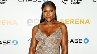 Serena Williams Scores a Grand Slam in This Glittering Dress With a High Slit