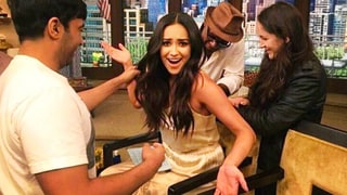 Shay Mitchell Suffers Wardrobe Malfunction While Filling in for Kelly Ripa on ‘Live With Kelly and Michael’
