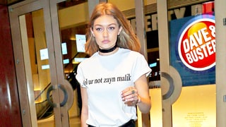 Gigi Hadid Declares Her Love for Boyfriend Zayn Malik on T-Shirt