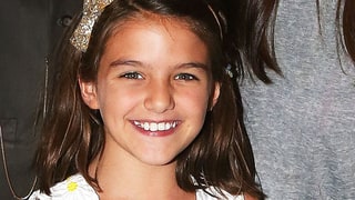 Katie Holmes and Suri Cruise Choose Complementary Dresses for Mommy-and-Me Museum Date