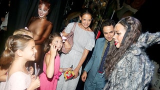 Suri Cruise Meeting Leona Lewis (Dressed in 'Cats' Costume) Is Today’s Cutest Photo