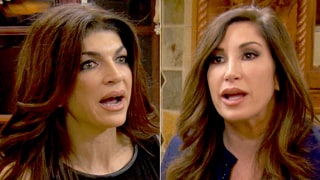 Teresa Giudice Fires Back at Jacqueline Laurita's 'F--king Low Blow' in 'The Real Housewives of New Jersey' Sneak Peek