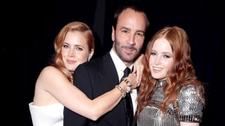 Amy Adams, Tom Ford and Ellie Bamber