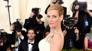 Uma Thurman Flashes Hint of Her Butt at Met Gala 2016: Photos