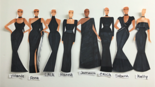 All the Details on the Custom Bridesmaid Dresses at Ciara's Wedding