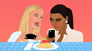 Kim Kardashian and Gwyneth Paltrow's Favorite Foods Around the World! Are You a Kim or a Gwyneth?