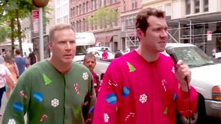 Will Ferrell Wears Christmas Pajamas to Ambush People on the Street With Billy Eichner: Watch