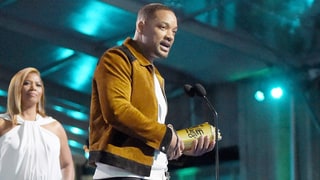 Will Smith Jokes About Introducing Himself as ‘the Karate Kid’s Dad’ as He Takes the Stage at MTV Movie Awards 2016