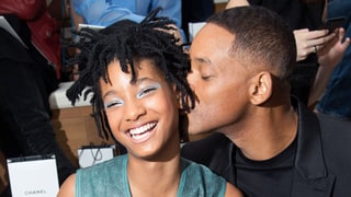 Willow and Will Smith at Chanel