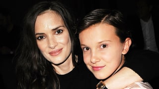 Winona Ryder and Millie Bobby Brown (a.k.a. Eleven!) Reunite at NYFW