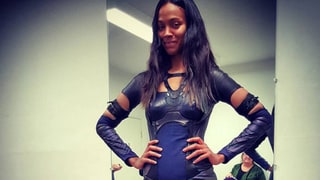 Zoe Saldana Fits Back into Guardians of the Galaxy Bodysuit — See Her Awesome Post-Baby Body
