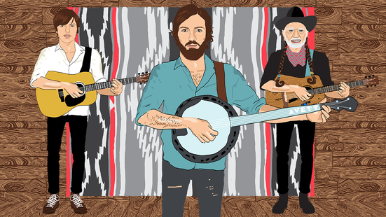 See Avett Brothers Recall Playing With Willie Nelson in Animated Video