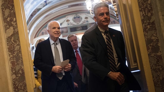 Watch John McCain's Fiery Return to the Senate