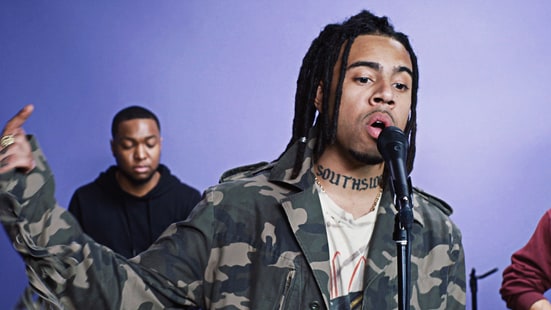 Watch Vic Mensa Perform Tender 'We Could Be Free'