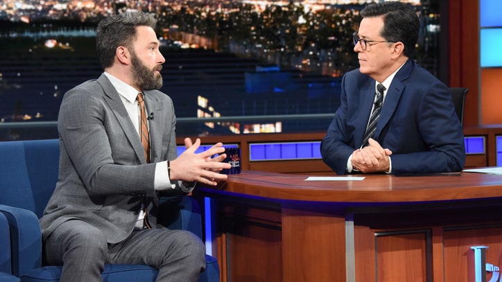 Stephen Colbert Confronts Ben Affleck on Sexual Misconduct Accusations, Harvey Weinstein