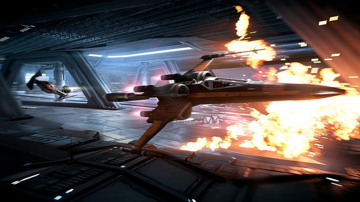 Watch 10 Minutes of 'Star Wars Battlefront II' Space Combat