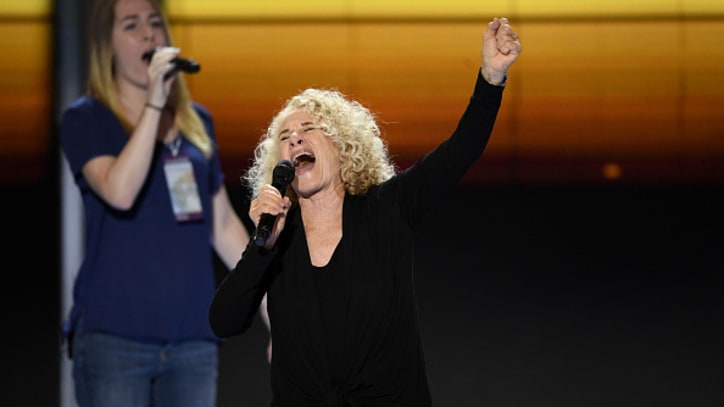 Watch Carole King's Warm Democratic National Convention Performance