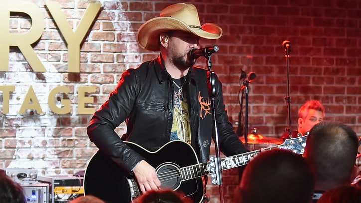 See Jason Aldean's Downbeat 'Rearview Town' at Opry City Stage