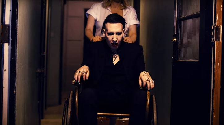 See Marilyn Manson's Disturbing Video With Courtney Love, Lisa Marie Presley