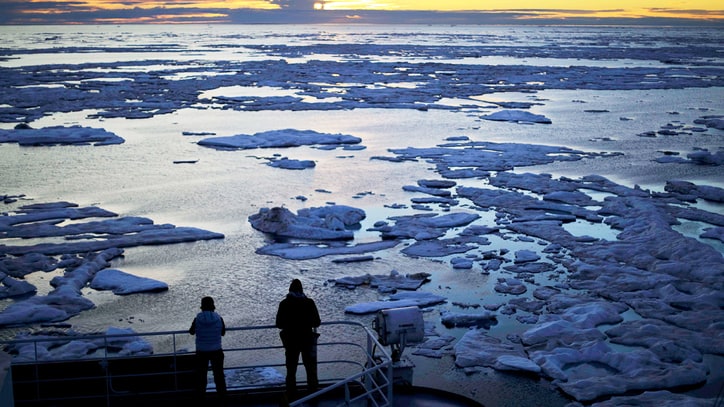 Polar Ice Is Lost at Sea