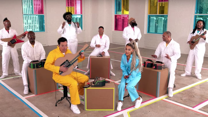 See Ariana Grande, the Roots Perform With Nintendo Labo Instruments