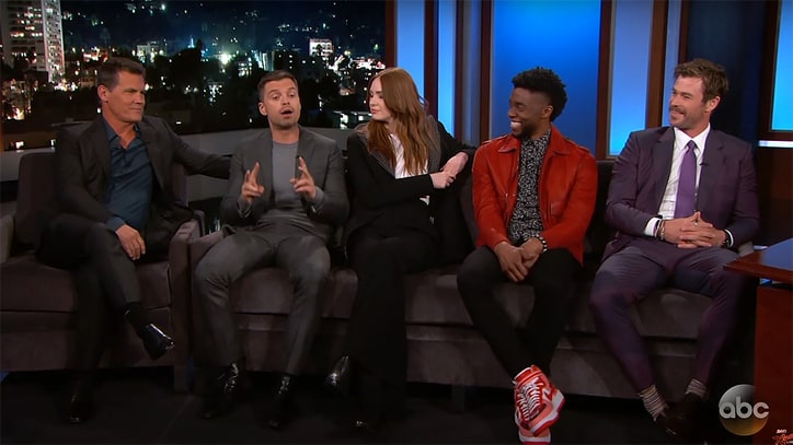 Watch 'Avengers: Infinity War' Cast Reject Sequel Spoilers on 'Kimmel'