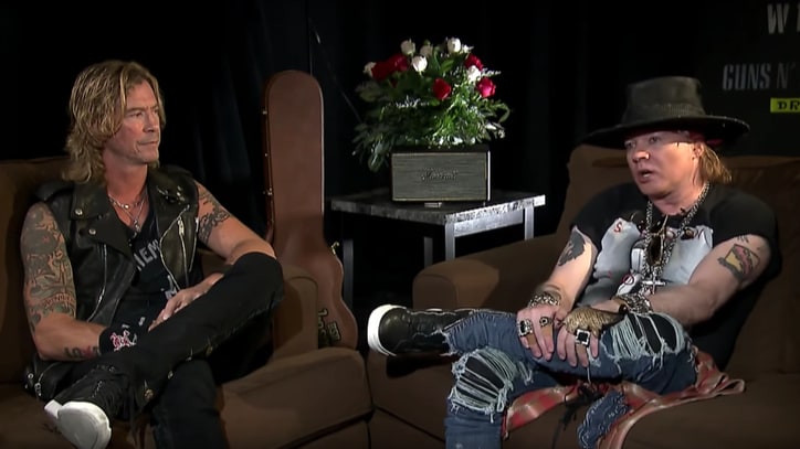 See Axl Rose, Duff McKagan Talk Guns N' Roses Reunion in Rare Interview