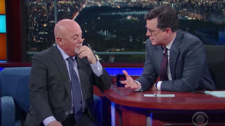 Watch Billy Joel Rank His Five Favorite Songs on 'Colbert'