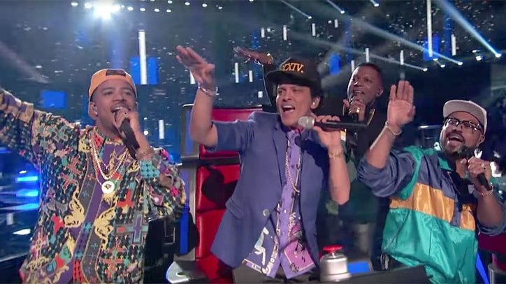 Watch Bruno Mars' Lively '24K Magic' Performance on 'The Voice'