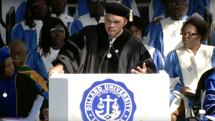 Watch Chance the Rapper Praise Beyonce in Dillard University Commencement Speech