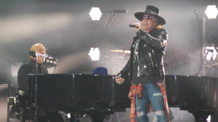 Watch Axl Rose Perform With Billy Joel in Los Angeles