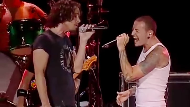 Flashback: Chester Bennington and Chris Cornell Sing 'Hunger Strike'