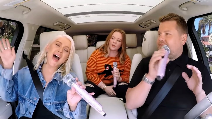 'Carpool Karaoke': Christina Aguilera Gives Diva Lessons to James Corden