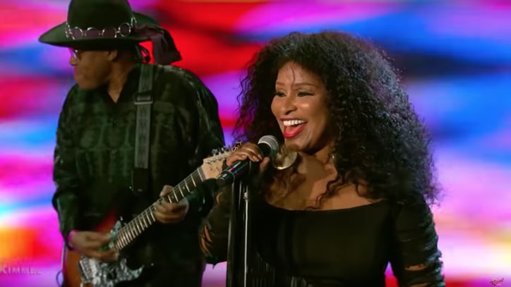 Watch Chaka Khan's Exuberant 'I'm Every Woman' on 'Kimmel'