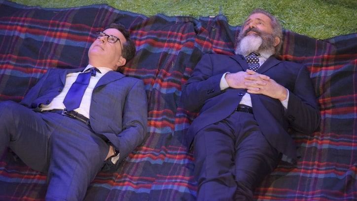 See Mel Gibson, Stephen Colbert Ponder 'Lethal Weapon' Series on 'Late Show'