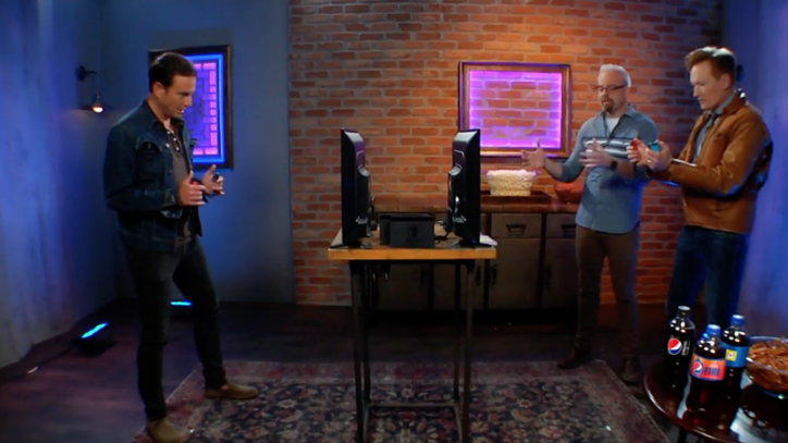 Watch Will Arnett and Conan O'Brien play 'Arms' on Nintendo Switch