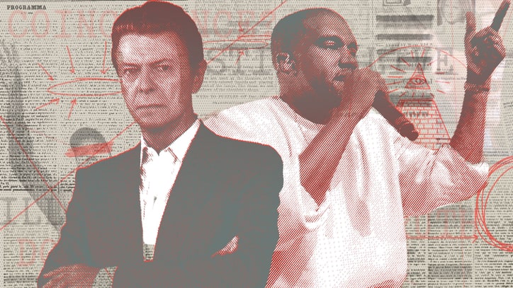 Kanye West and David Bowie: Music's Most WTF Conspiracy Theories, Explained