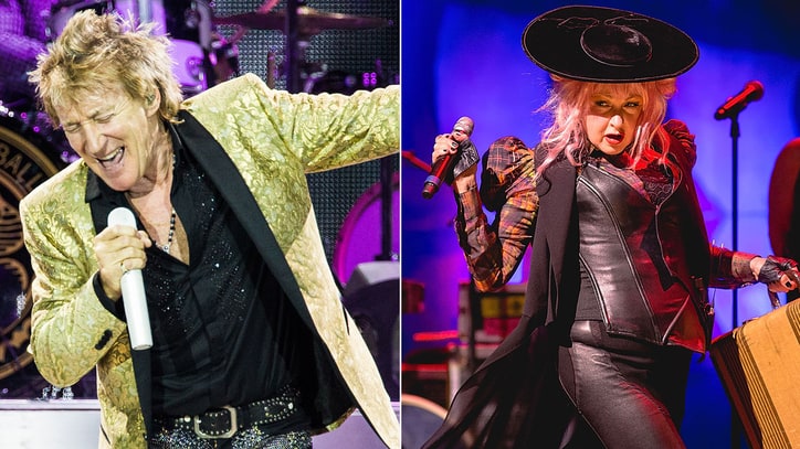 Rod Stewart, Cyndi Lauper Join for Summer Tour