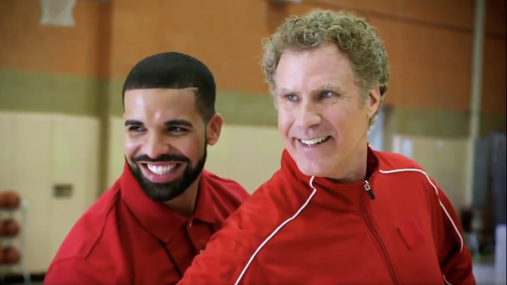 See Drake, Will Ferrell as 'Handshake Coaches' in NBA Awards Sketch