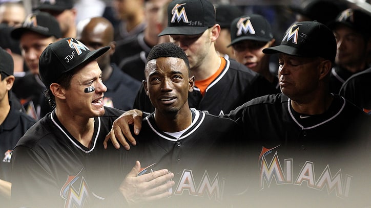 See Dee Gordon's Emotional Home Run After Jose Fernandez Tribute