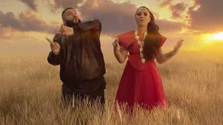 See Demi Lovato, DJ Khaled Frolic in New 'I Believe' Video
